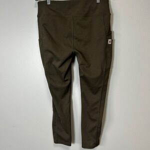 Carhartt Fitted Utility Leggings army green Womens Medium